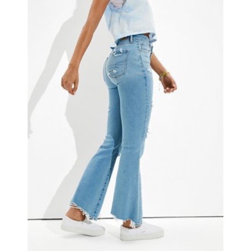 American Eagle 90s Flare Denim Jeans Plus Size